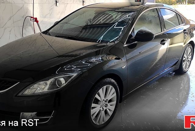Чорний Мазда 6, об'ємом двигуна 2 л та пробігом 163 тис. км за 7000 $, фото 1 на Automoto.ua