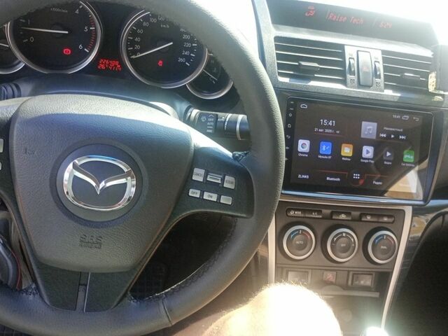 Чорний Мазда 6, об'ємом двигуна 2 л та пробігом 230 тис. км за 7500 $, фото 9 на Automoto.ua