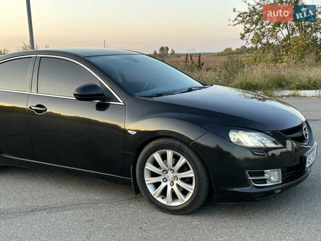 Черный Мазда 6, объемом двигателя 2 л и пробегом 246 тыс. км за 5700 $, фото 7 на Automoto.ua
