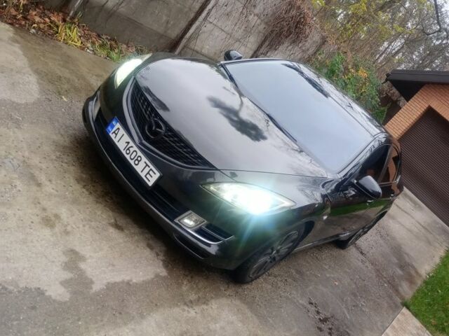 Чорний Мазда 6, об'ємом двигуна 2 л та пробігом 230 тис. км за 7500 $, фото 6 на Automoto.ua
