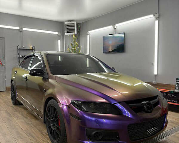 Черный Мазда 6, объемом двигателя 2.3 л и пробегом 190 тыс. км за 8500 $, фото 3 на Automoto.ua