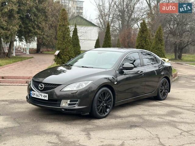 Черный Мазда 6, объемом двигателя 1.8 л и пробегом 236 тыс. км за 6299 $, фото 9 на Automoto.ua