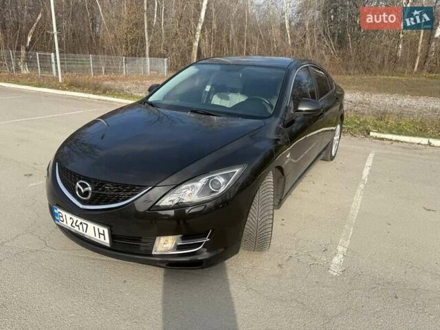 Чорний Мазда 6, об'ємом двигуна 2 л та пробігом 161 тис. км за 6700 $, фото 1 на Automoto.ua