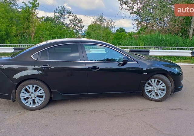 Черный Мазда 6, объемом двигателя 2 л и пробегом 211 тыс. км за 7850 $, фото 2 на Automoto.ua