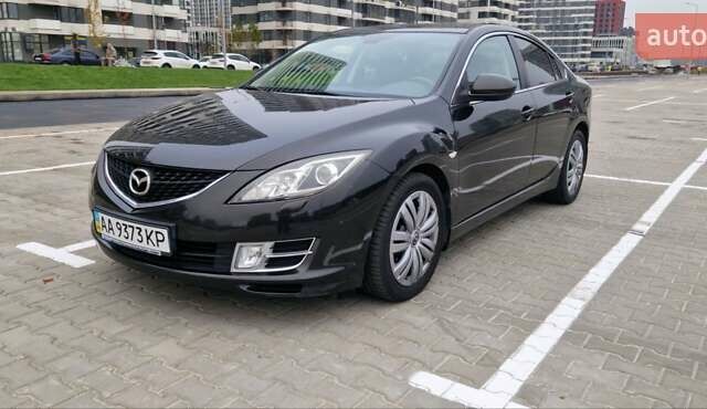 Чорний Мазда 6, об'ємом двигуна 2 л та пробігом 142 тис. км за 8100 $, фото 1 на Automoto.ua