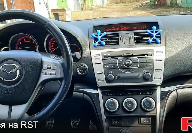 Черный Мазда 6, объемом двигателя 2.5 л и пробегом 194 тыс. км за 8500 $, фото 10 на Automoto.ua