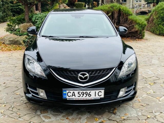 Черный Мазда 6, объемом двигателя 2 л и пробегом 266 тыс. км за 6600 $, фото 5 на Automoto.ua