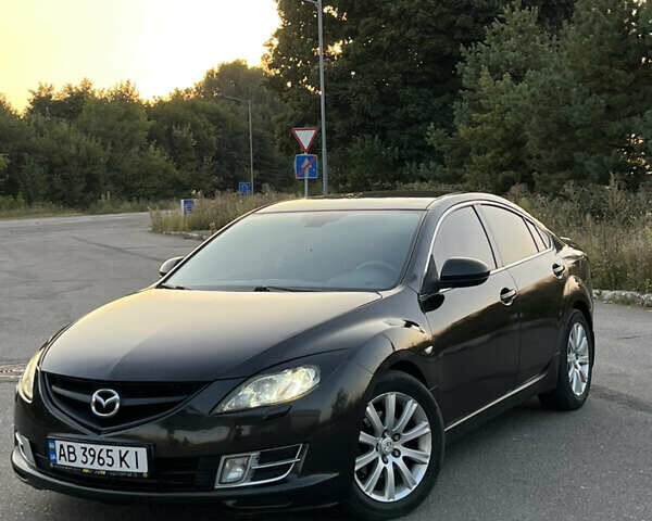 Черный Мазда 6, объемом двигателя 2 л и пробегом 246 тыс. км за 5700 $, фото 1 на Automoto.ua