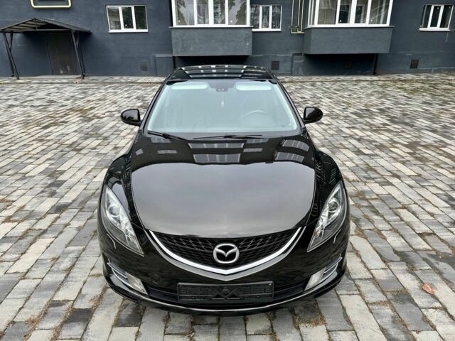 Черный Мазда 6, объемом двигателя 2 л и пробегом 253 тыс. км за 6500 $, фото 2 на Automoto.ua