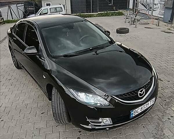 Черный Мазда 6, объемом двигателя 2 л и пробегом 212 тыс. км за 7899 $, фото 3 на Automoto.ua