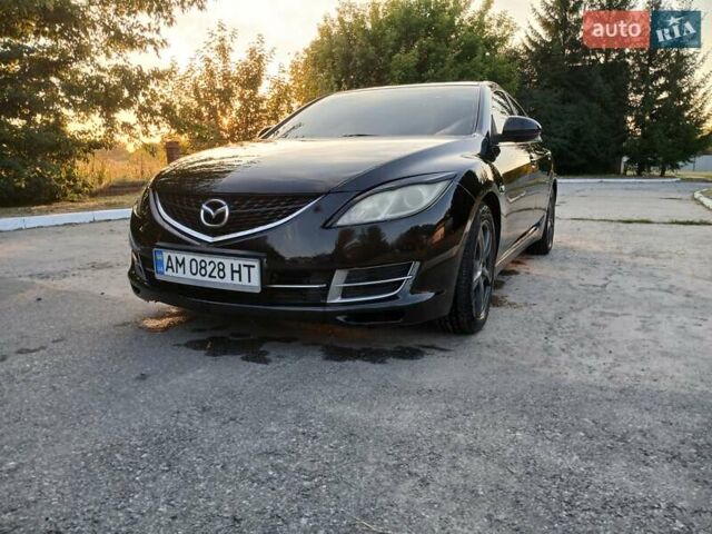 Чорний Мазда 6, об'ємом двигуна 2 л та пробігом 207 тис. км за 7100 $, фото 1 на Automoto.ua