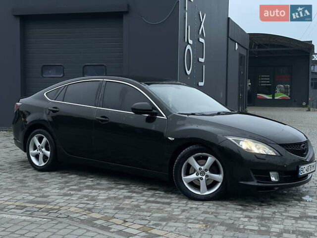 Черный Мазда 6, объемом двигателя 2 л и пробегом 289 тыс. км за 6600 $, фото 6 на Automoto.ua