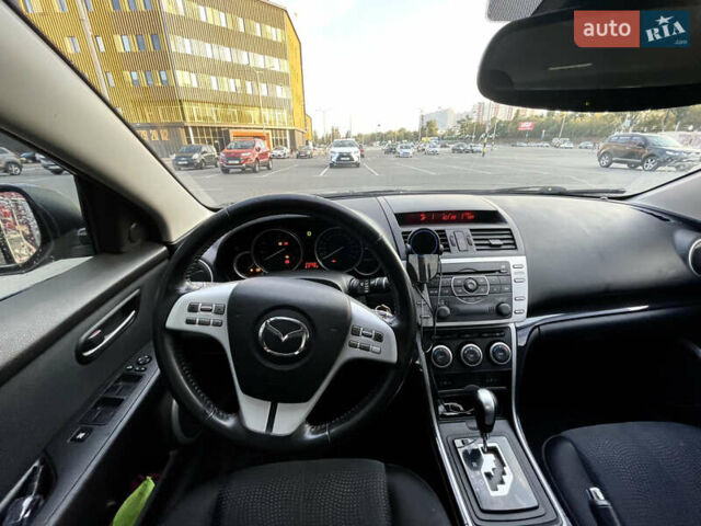 Черный Мазда 6, объемом двигателя 2 л и пробегом 248 тыс. км за 6800 $, фото 12 на Automoto.ua