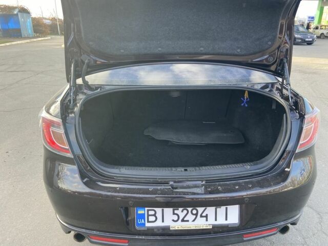 Черный Мазда 6, объемом двигателя 2 л и пробегом 180 тыс. км за 7700 $, фото 10 на Automoto.ua