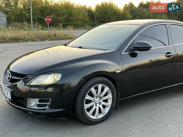 Черный Мазда 6, объемом двигателя 2 л и пробегом 246 тыс. км за 5700 $, фото 6 на Automoto.ua