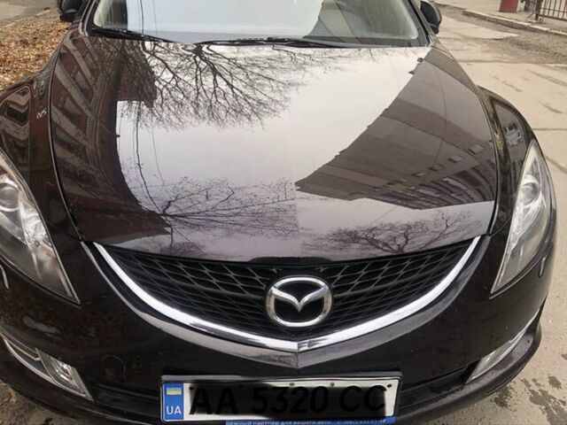 Черный Мазда 6, объемом двигателя 2 л и пробегом 219 тыс. км за 6800 $, фото 4 на Automoto.ua