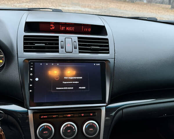 Чорний Мазда 6, об'ємом двигуна 2 л та пробігом 217 тис. км за 6700 $, фото 10 на Automoto.ua