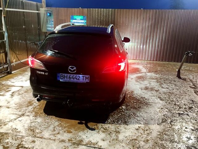 Черный Мазда 6, объемом двигателя 2 л и пробегом 225 тыс. км за 7000 $, фото 3 на Automoto.ua