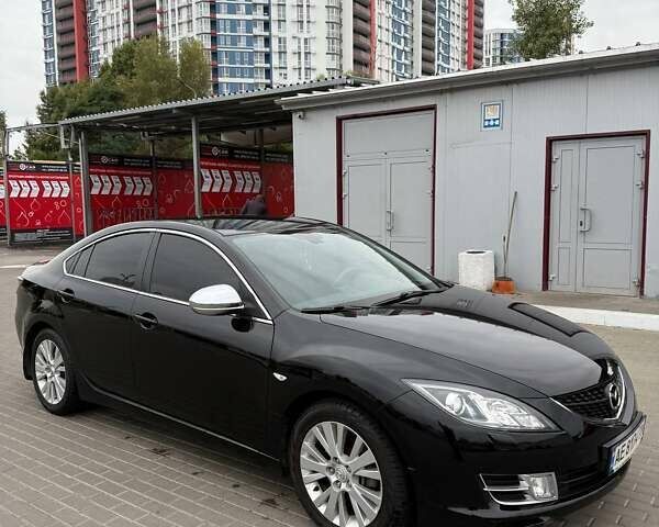 Черный Мазда 6, объемом двигателя 1.8 л и пробегом 137 тыс. км за 6700 $, фото 3 на Automoto.ua
