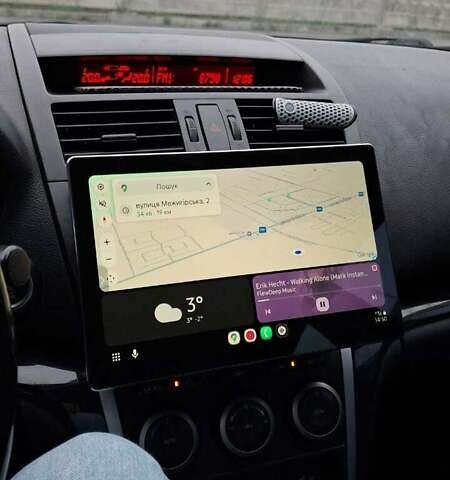 Черный Мазда 6, объемом двигателя 2.5 л и пробегом 224 тыс. км за 8000 $, фото 1 на Automoto.ua