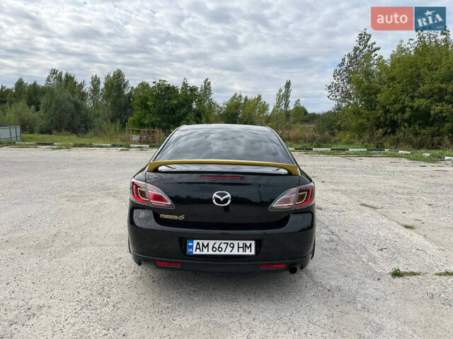 Черный Мазда 6, объемом двигателя 1.8 л и пробегом 234 тыс. км за 6499 $, фото 2 на Automoto.ua