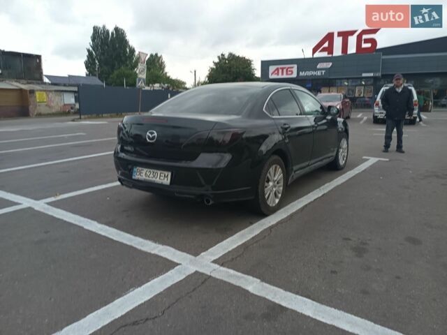 Черный Мазда 6, объемом двигателя 2 л и пробегом 250 тыс. км за 4800 $, фото 6 на Automoto.ua