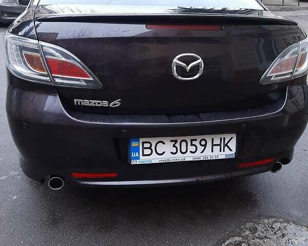 Черный Мазда 6, объемом двигателя 2.49 л и пробегом 239 тыс. км за 6500 $, фото 5 на Automoto.ua