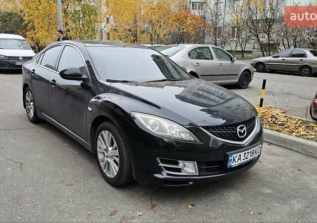 Чорний Мазда 6, об'ємом двигуна 2 л та пробігом 280 тис. км за 5300 $, фото 1 на Automoto.ua