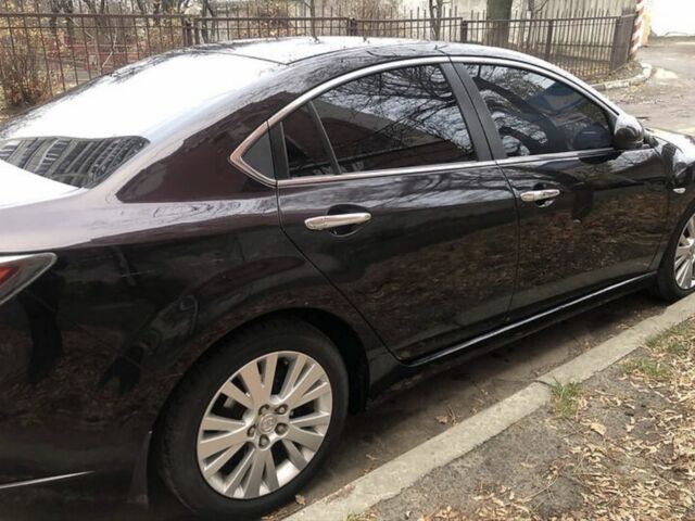 Черный Мазда 6, объемом двигателя 2 л и пробегом 219 тыс. км за 6800 $, фото 3 на Automoto.ua