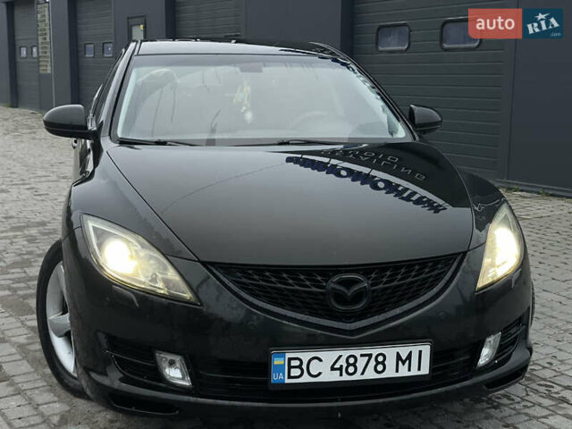 Черный Мазда 6, объемом двигателя 2 л и пробегом 289 тыс. км за 6600 $, фото 1 на Automoto.ua