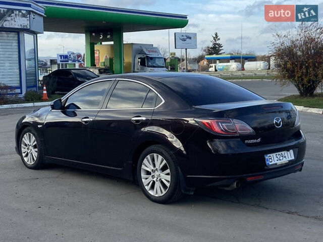 Черный Мазда 6, объемом двигателя 2 л и пробегом 180 тыс. км за 7700 $, фото 6 на Automoto.ua