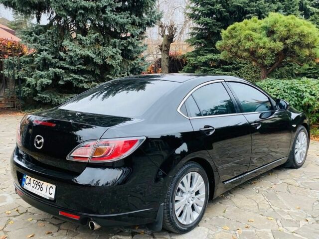 Черный Мазда 6, объемом двигателя 2 л и пробегом 266 тыс. км за 6600 $, фото 4 на Automoto.ua
