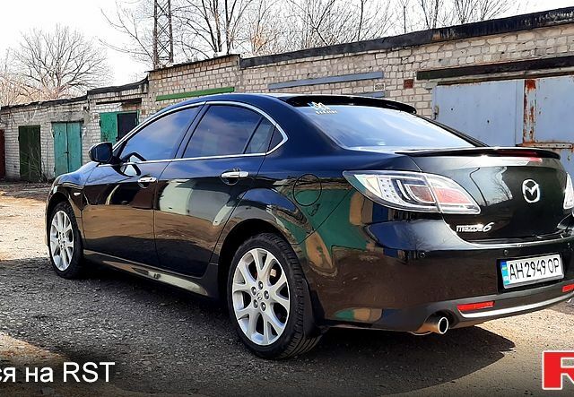 Черный Мазда 6, объемом двигателя 2.5 л и пробегом 194 тыс. км за 8500 $, фото 6 на Automoto.ua