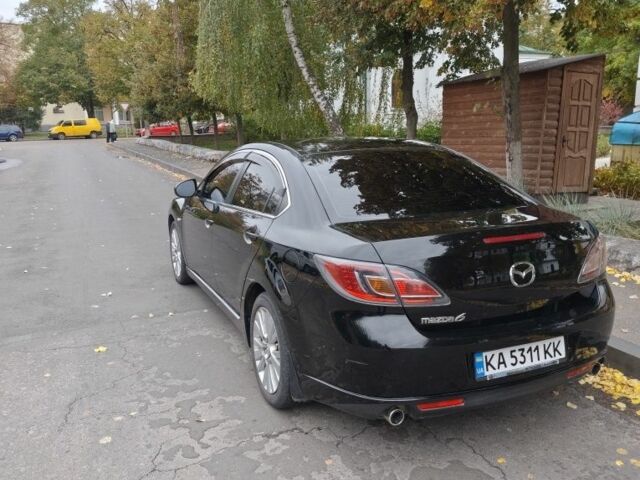 Черный Мазда 6, объемом двигателя 2 л и пробегом 314 тыс. км за 6950 $, фото 4 на Automoto.ua