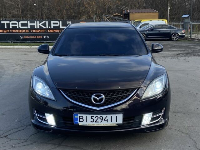 Черный Мазда 6, объемом двигателя 2 л и пробегом 180 тыс. км за 7700 $, фото 1 на Automoto.ua