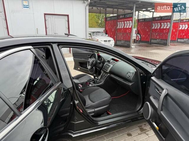 Черный Мазда 6, объемом двигателя 1.8 л и пробегом 137 тыс. км за 6700 $, фото 13 на Automoto.ua