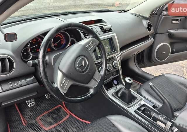 Черный Мазда 6, объемом двигателя 2.5 л и пробегом 224 тыс. км за 8000 $, фото 18 на Automoto.ua