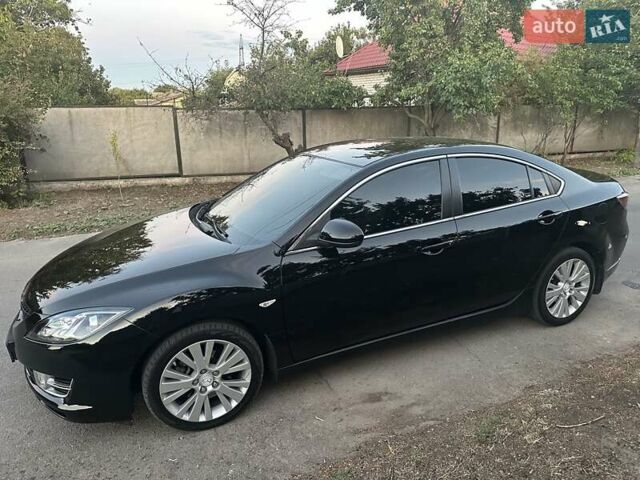 Черный Мазда 6, объемом двигателя 2 л и пробегом 129 тыс. км за 9450 $, фото 8 на Automoto.ua