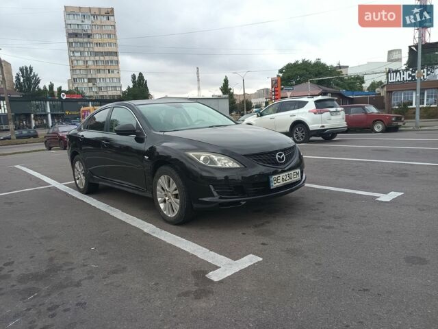 Черный Мазда 6, объемом двигателя 2 л и пробегом 250 тыс. км за 4800 $, фото 2 на Automoto.ua