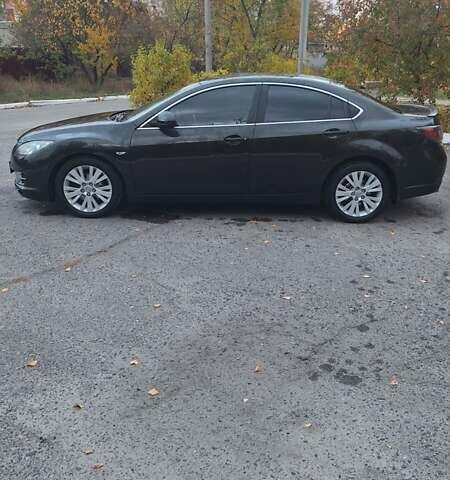 Черный Мазда 6, объемом двигателя 2 л и пробегом 160 тыс. км за 6800 $, фото 5 на Automoto.ua