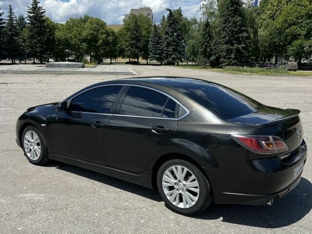 Черный Мазда 6, объемом двигателя 2 л и пробегом 290 тыс. км за 5999 $, фото 1 на Automoto.ua