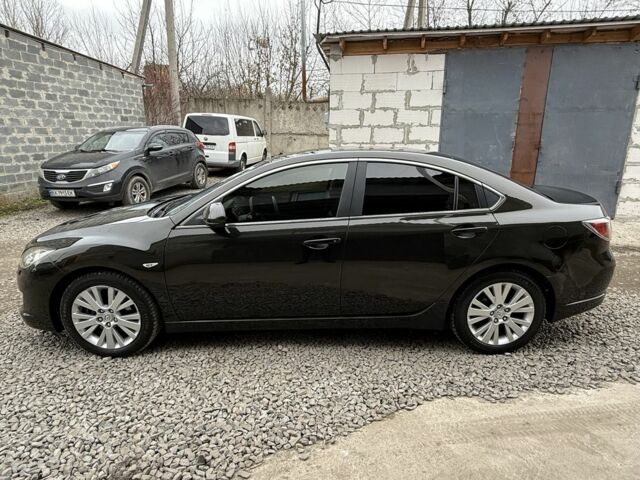 Черный Мазда 6, объемом двигателя 2 л и пробегом 263 тыс. км за 5850 $, фото 7 на Automoto.ua