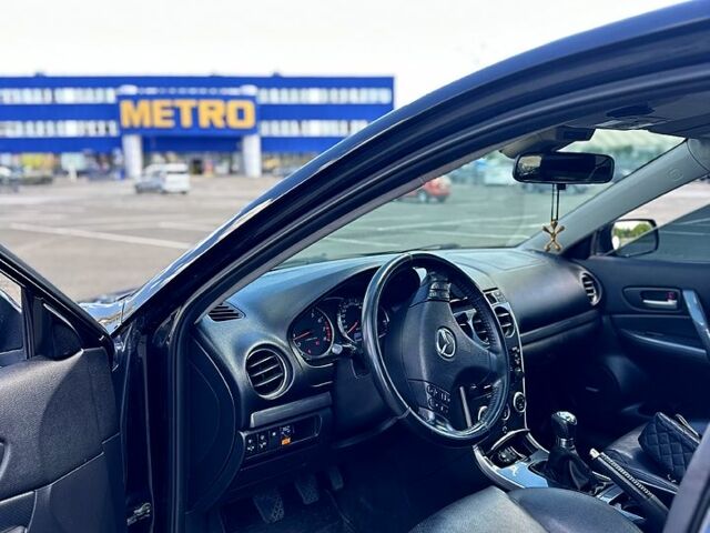 Черный Мазда 6, объемом двигателя 2 л и пробегом 226 тыс. км за 5000 $, фото 4 на Automoto.ua