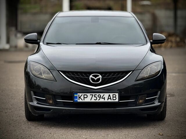 Черный Мазда 6, объемом двигателя 2.5 л и пробегом 220 тыс. км за 6800 $, фото 1 на Automoto.ua