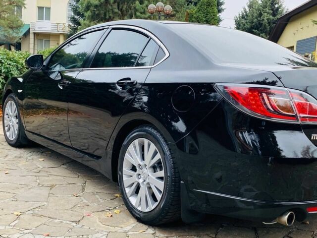 Черный Мазда 6, объемом двигателя 2 л и пробегом 266 тыс. км за 6600 $, фото 3 на Automoto.ua