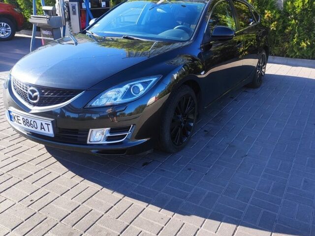 Черный Мазда 6, объемом двигателя 2 л и пробегом 230 тыс. км за 7335 $, фото 4 на Automoto.ua