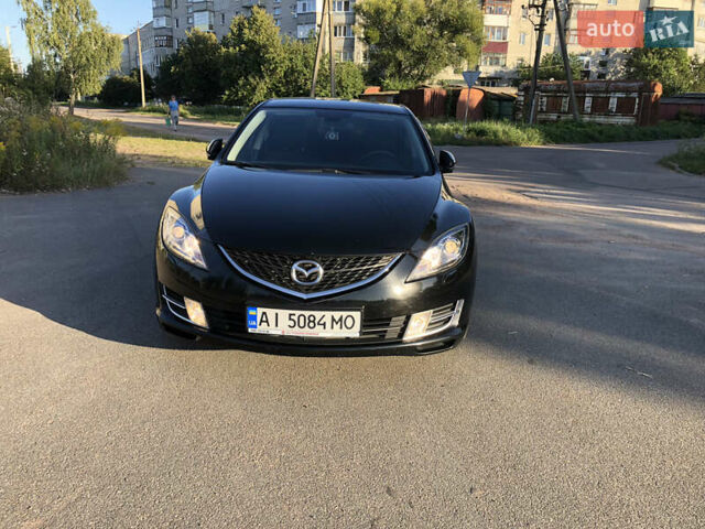 Черный Мазда 6, объемом двигателя 2 л и пробегом 119 тыс. км за 9200 $, фото 83 на Automoto.ua