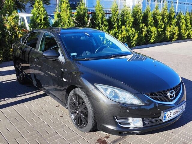 Черный Мазда 6, объемом двигателя 2 л и пробегом 230 тыс. км за 7335 $, фото 3 на Automoto.ua