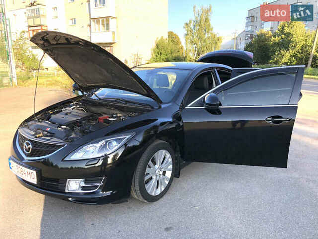 Черный Мазда 6, объемом двигателя 2 л и пробегом 119 тыс. км за 9200 $, фото 59 на Automoto.ua