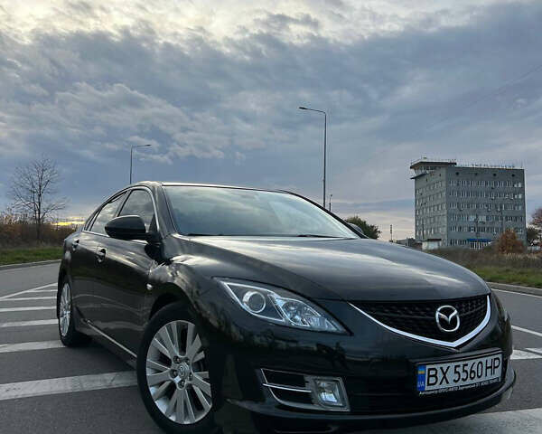 Чорний Мазда 6, об'ємом двигуна 2 л та пробігом 194 тис. км за 7500 $, фото 1 на Automoto.ua